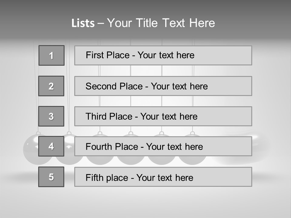 Speed Stability Impact PowerPoint Template