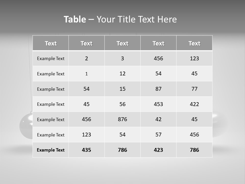 Speed Stability Impact PowerPoint Template