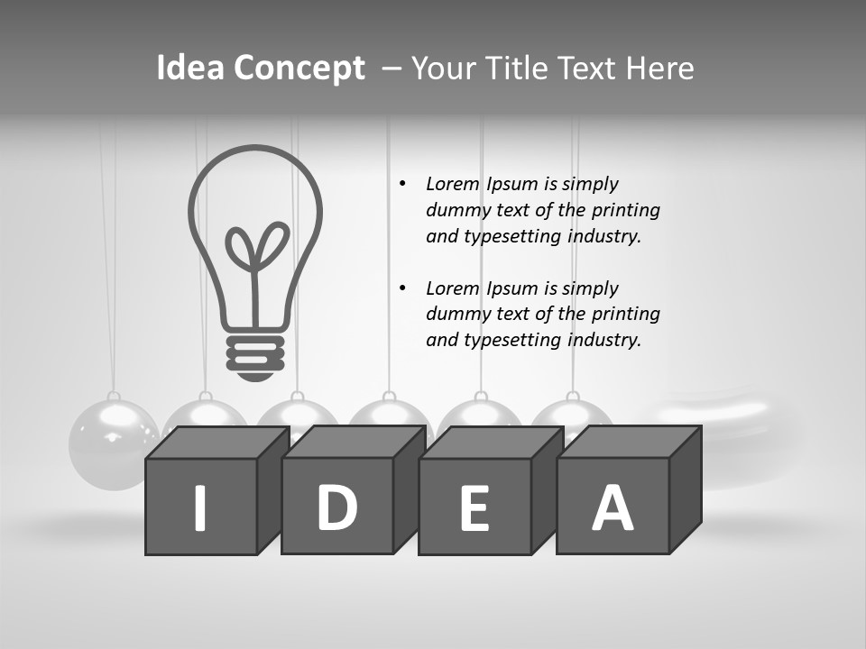 Speed Stability Impact PowerPoint Template