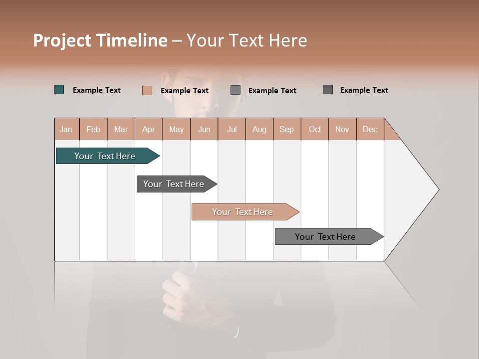 Suit Isolated Studio PowerPoint Template