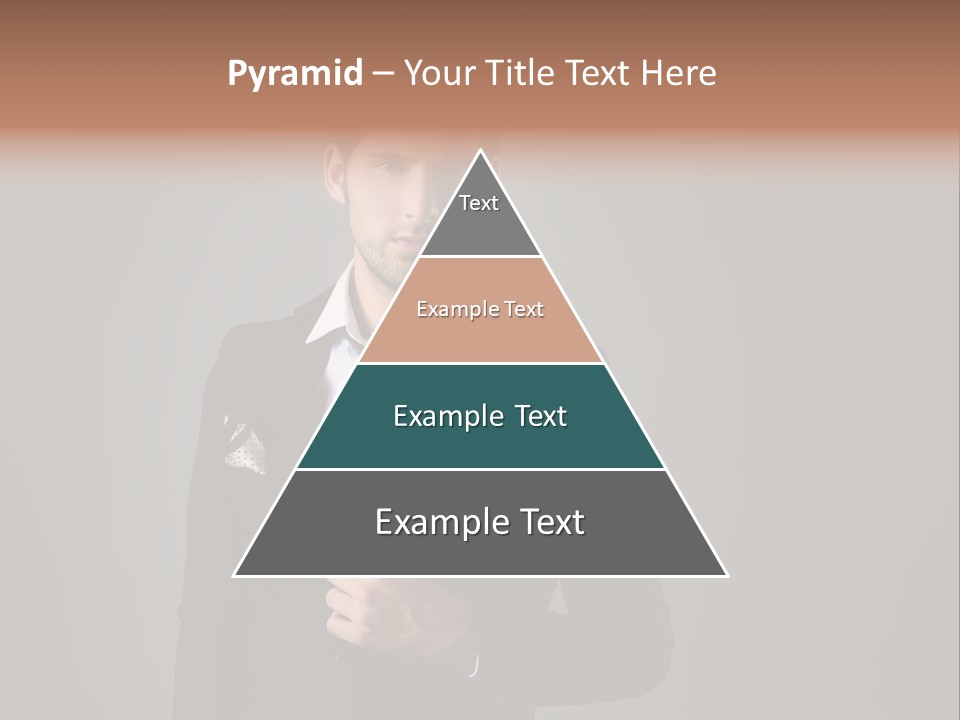 Suit Isolated Studio PowerPoint Template