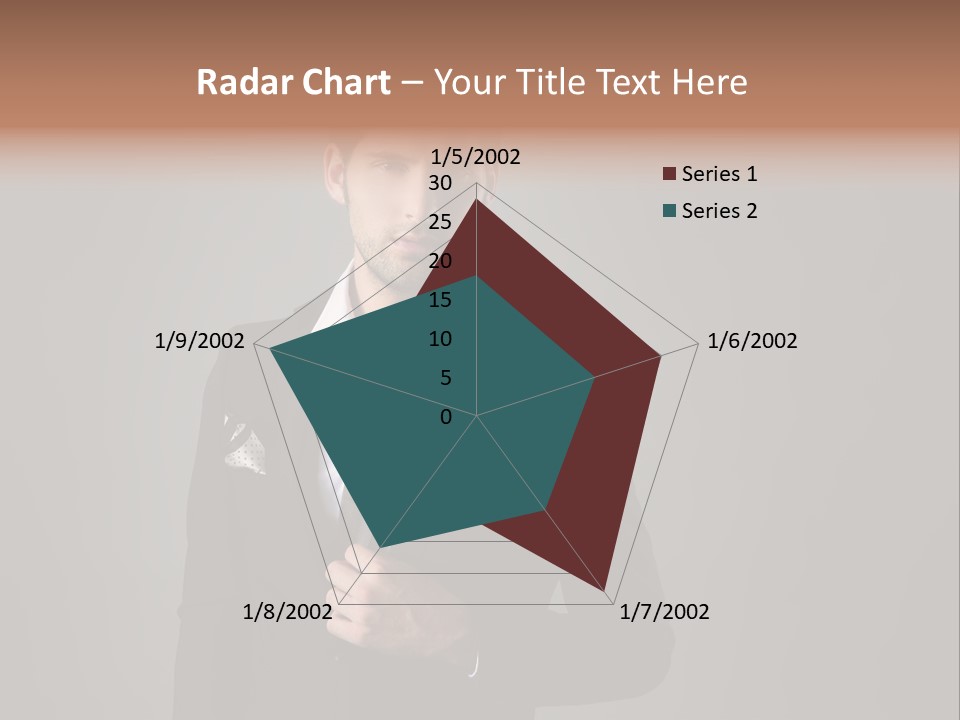 Suit Isolated Studio PowerPoint Template