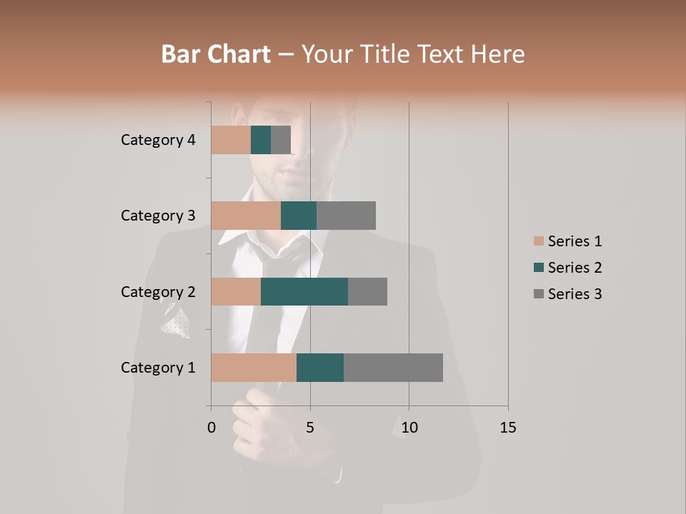Suit Isolated Studio PowerPoint Template