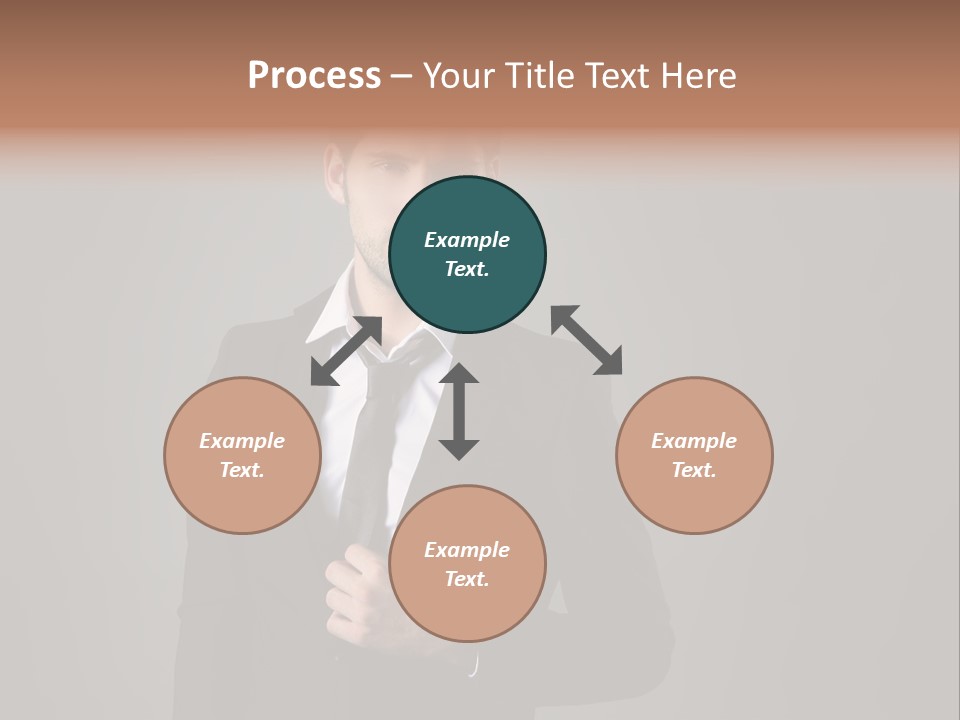 Suit Isolated Studio PowerPoint Template