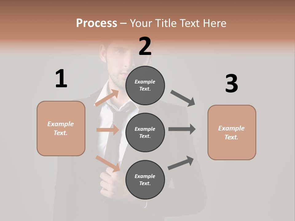 Suit Isolated Studio PowerPoint Template