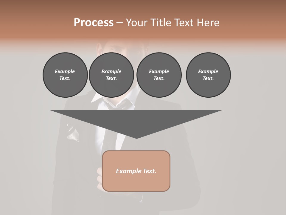Suit Isolated Studio PowerPoint Template