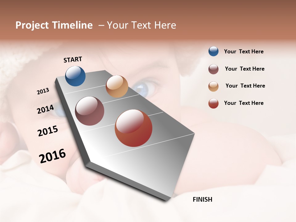 Little Infant Generation PowerPoint Template