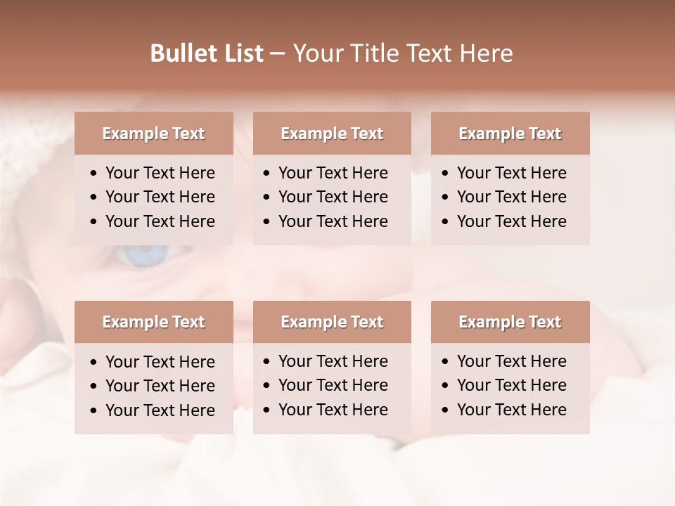Little Infant Generation PowerPoint Template