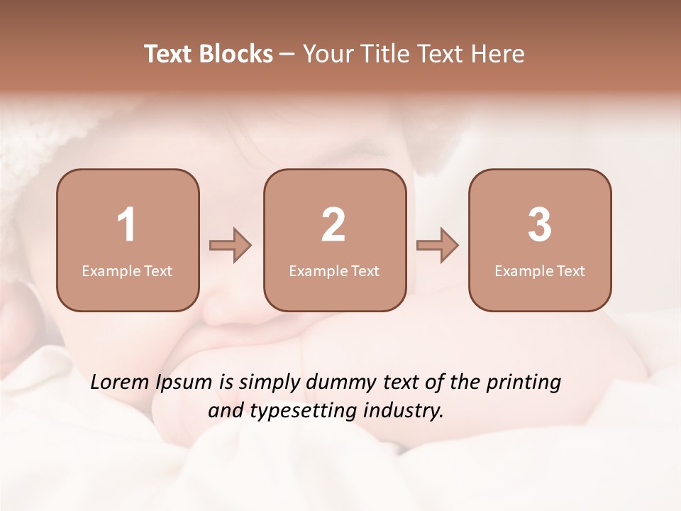 Little Infant Generation PowerPoint Template