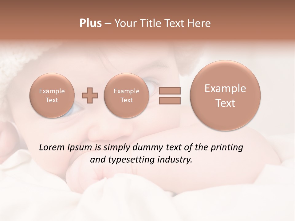 Little Infant Generation PowerPoint Template