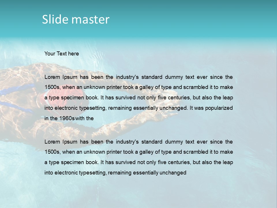 Champion Competition Picture PowerPoint Template