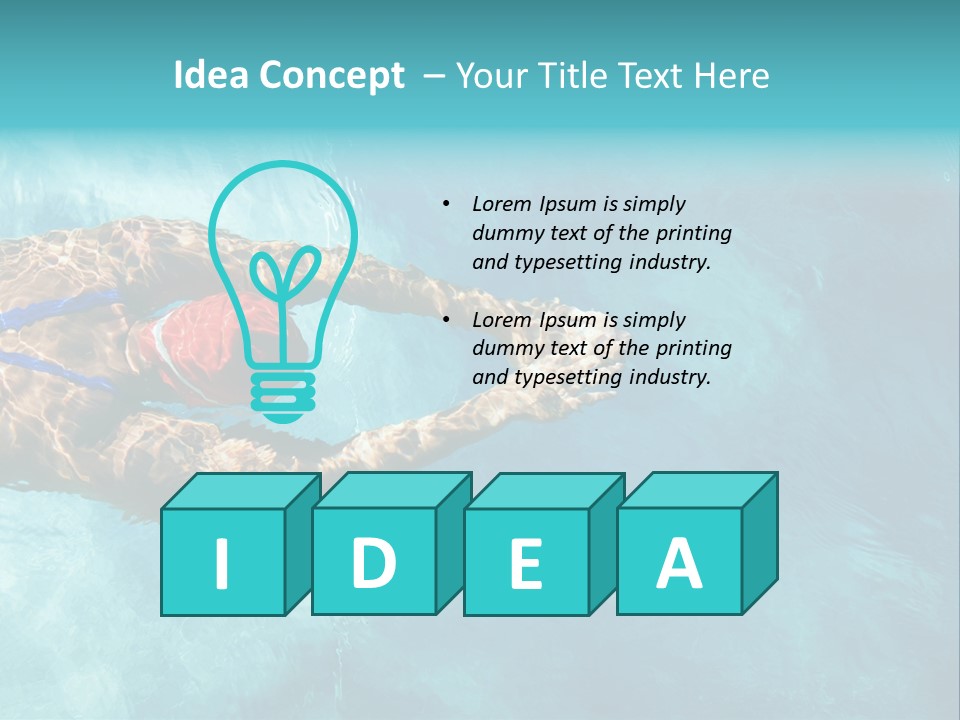 Champion Competition Picture PowerPoint Template