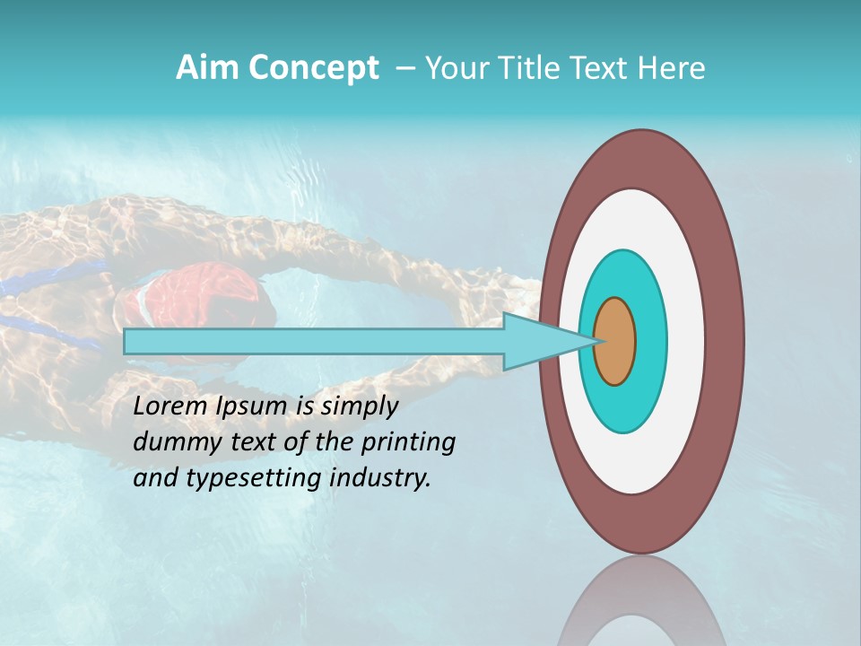 Champion Competition Picture PowerPoint Template