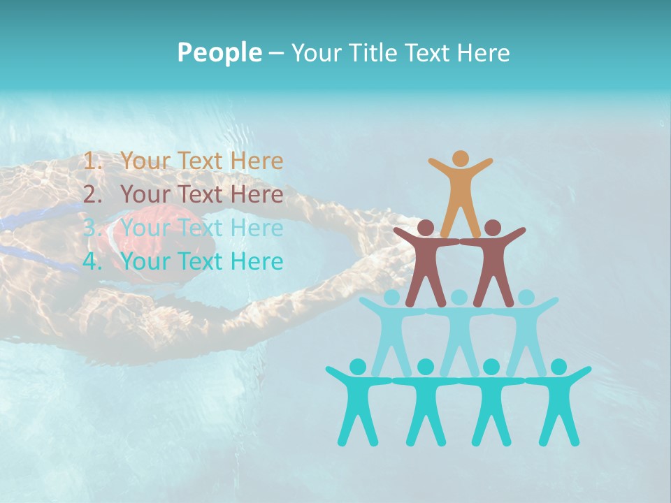 Champion Competition Picture PowerPoint Template