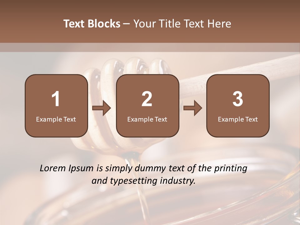 Wood Lunch Yellow PowerPoint Template