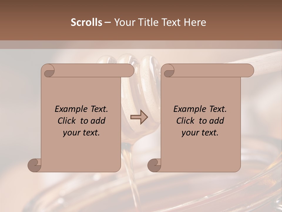 Wood Lunch Yellow PowerPoint Template