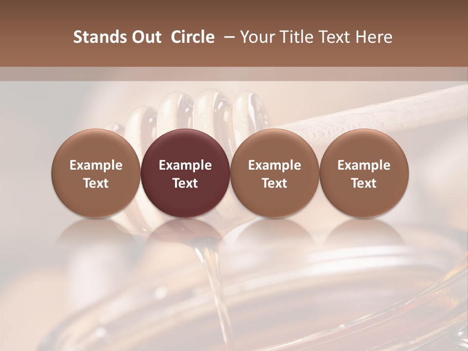 Wood Lunch Yellow PowerPoint Template