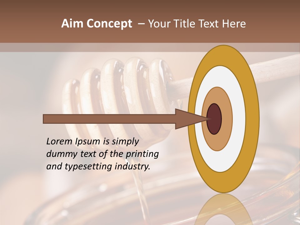 Wood Lunch Yellow PowerPoint Template