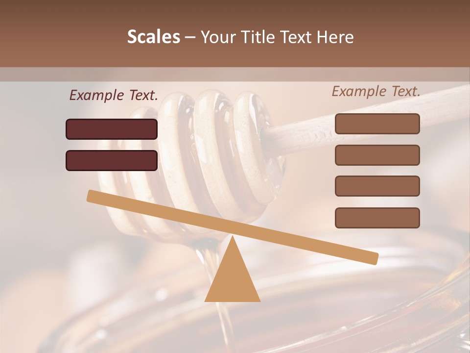 Wood Lunch Yellow PowerPoint Template