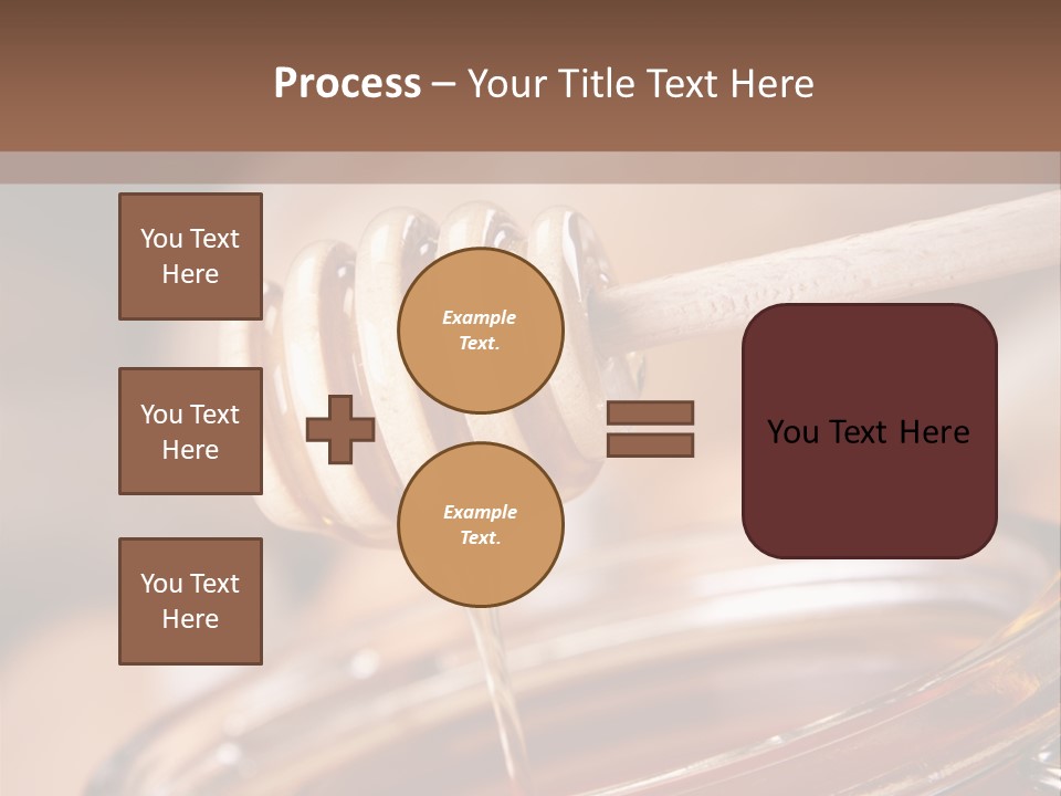Wood Lunch Yellow PowerPoint Template