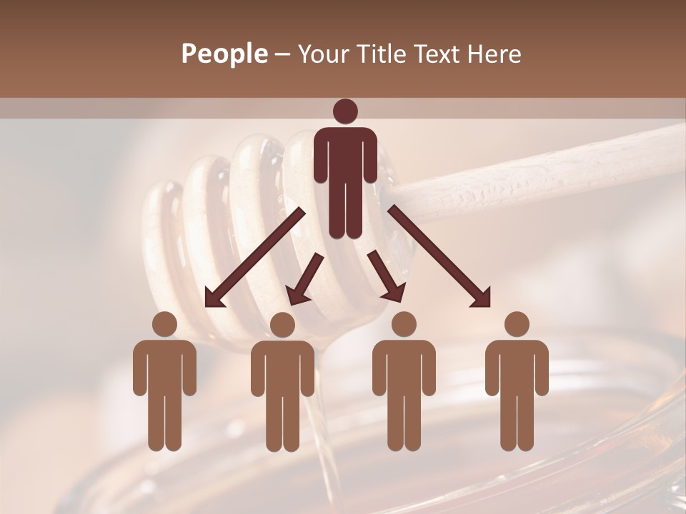 Wood Lunch Yellow PowerPoint Template