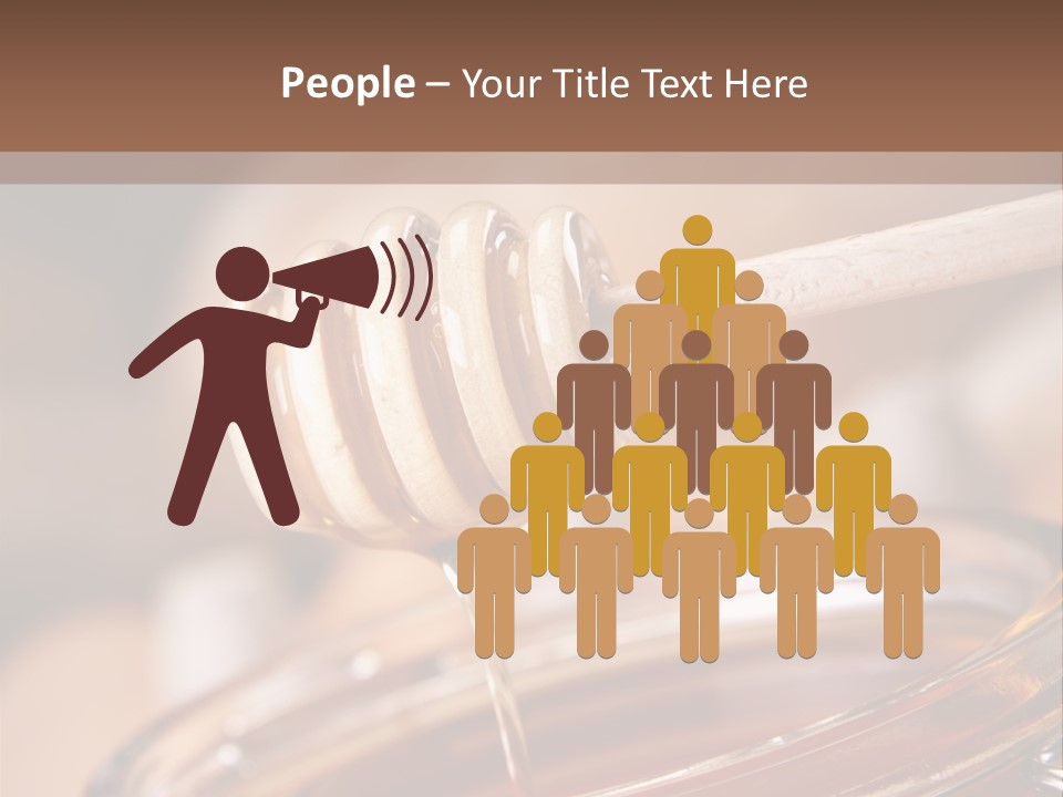 Wood Lunch Yellow PowerPoint Template