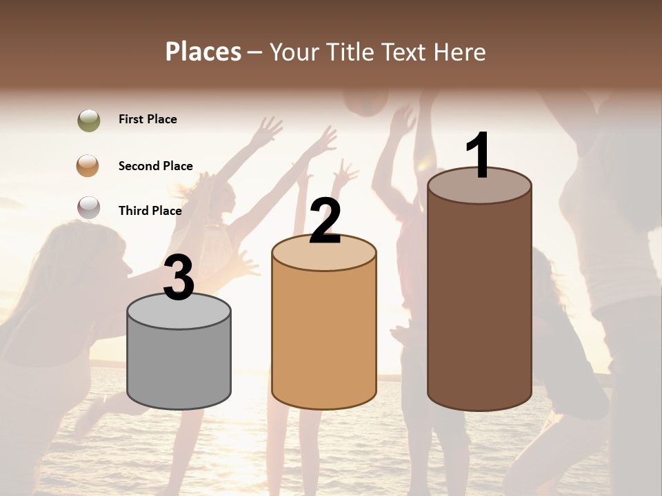 Joy Leisure Teenagers PowerPoint Template