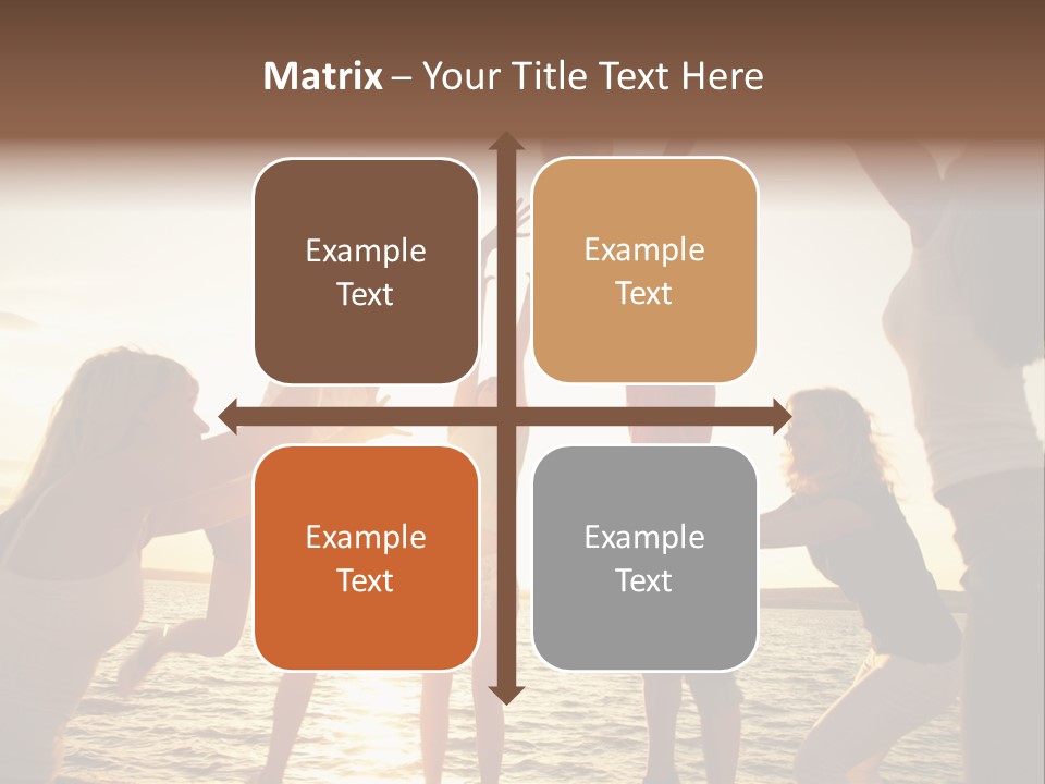 Joy Leisure Teenagers PowerPoint Template