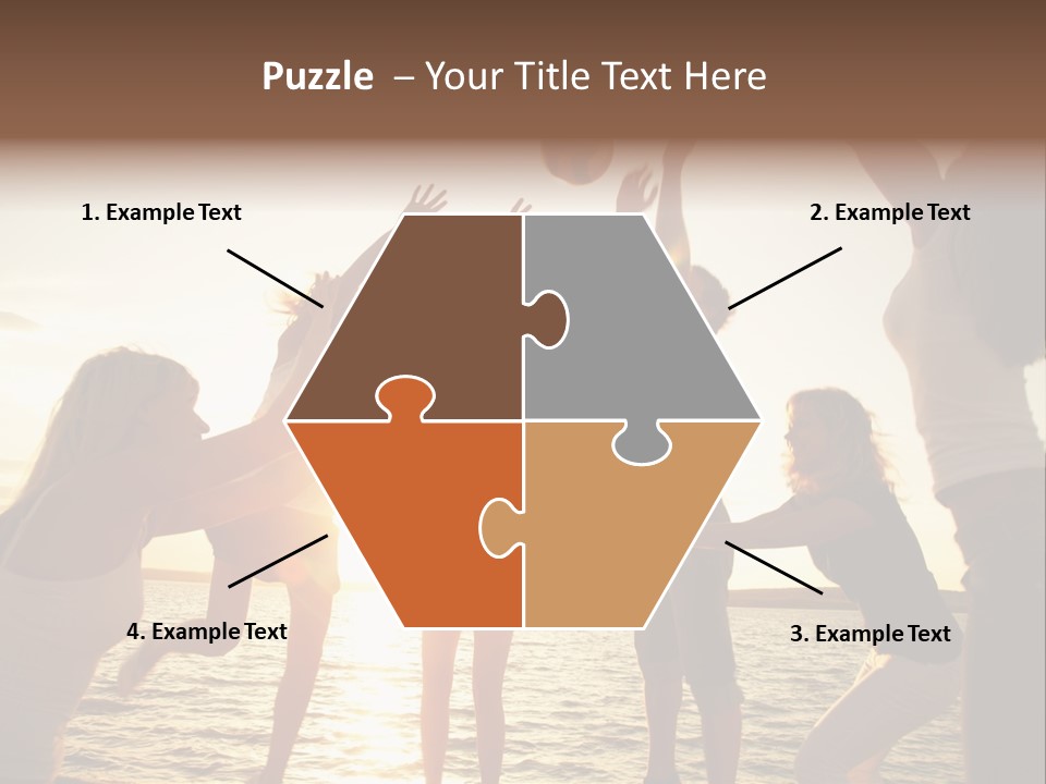 Joy Leisure Teenagers PowerPoint Template