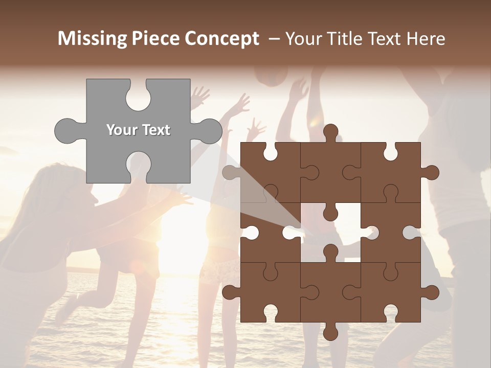 Joy Leisure Teenagers PowerPoint Template