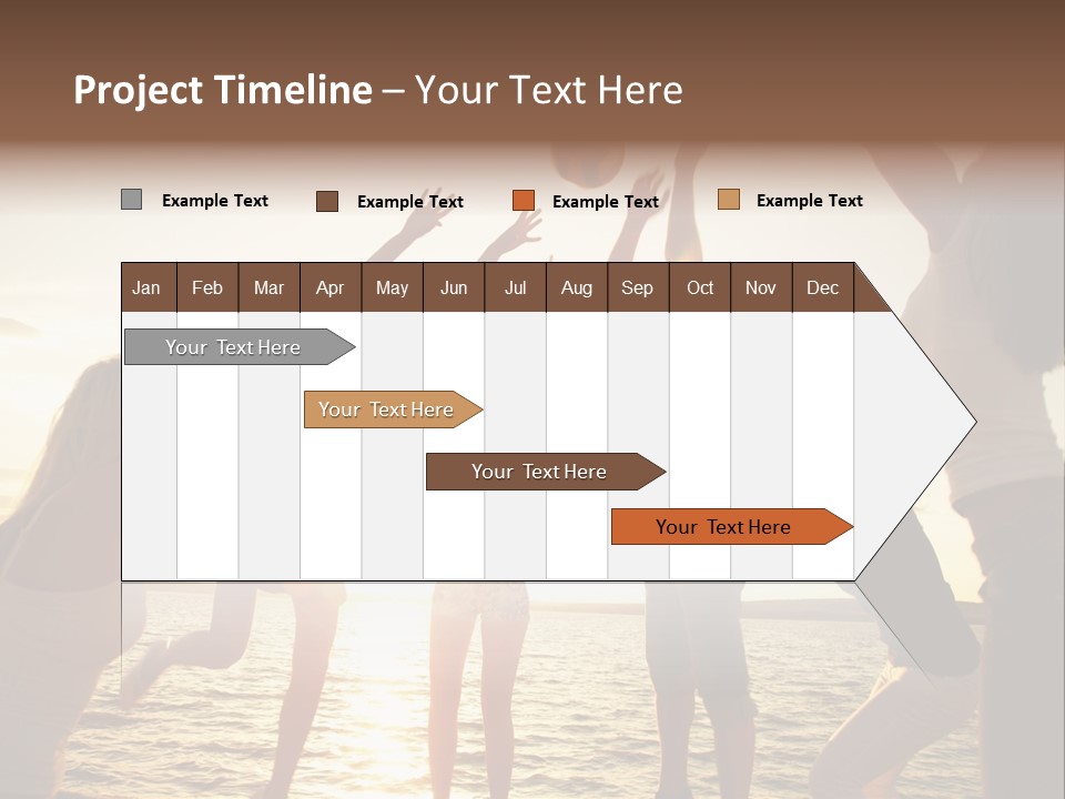 Joy Leisure Teenagers PowerPoint Template