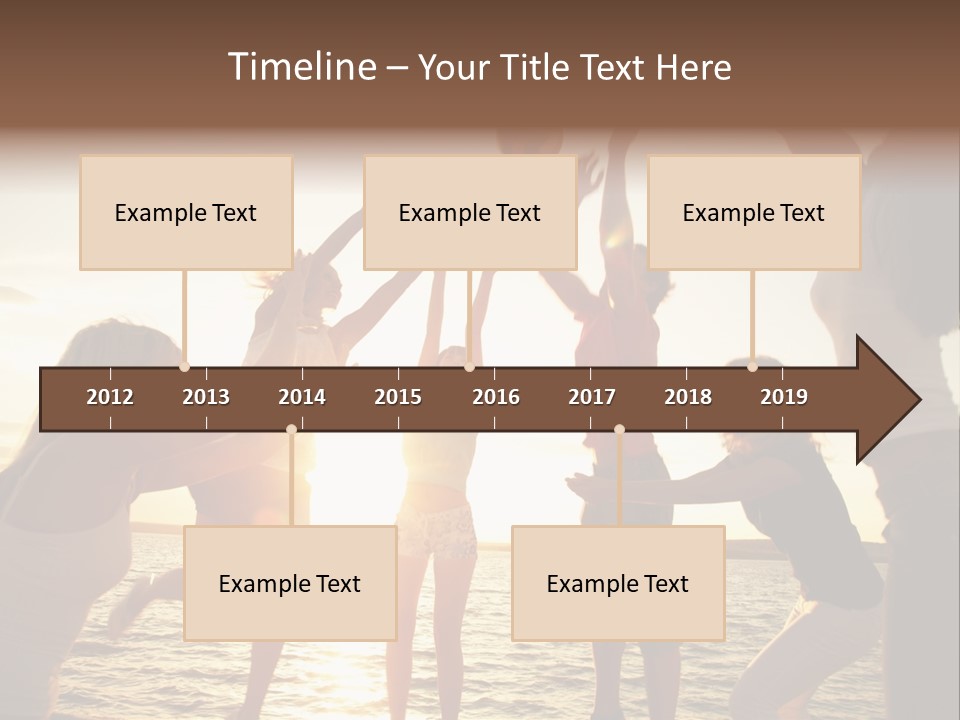 Joy Leisure Teenagers PowerPoint Template