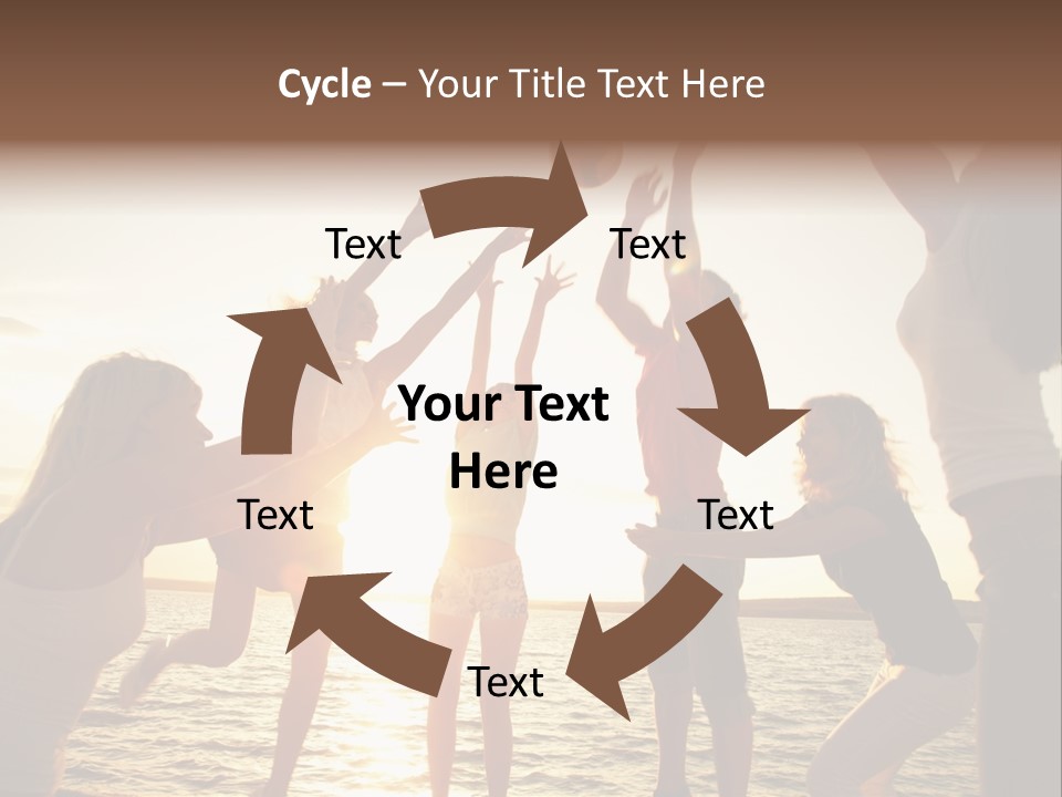 Joy Leisure Teenagers PowerPoint Template