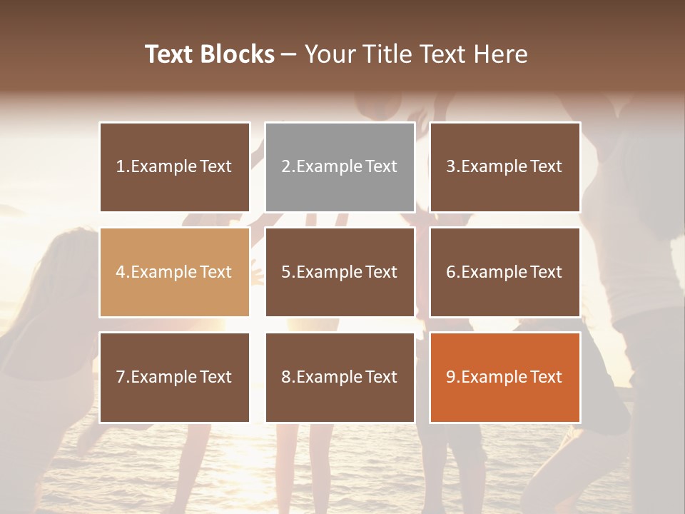 Joy Leisure Teenagers PowerPoint Template