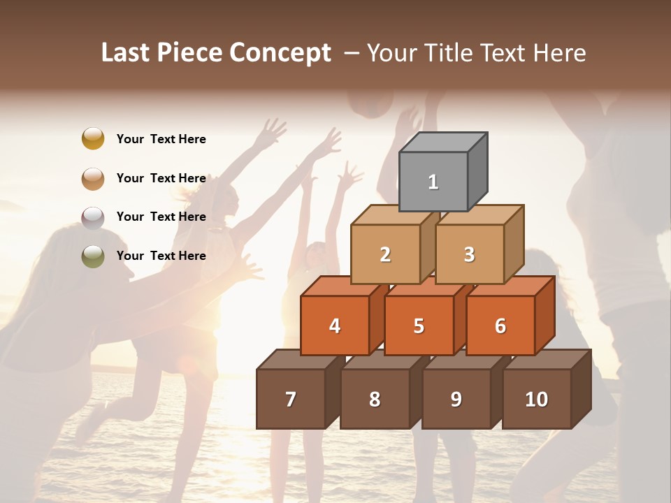 Joy Leisure Teenagers PowerPoint Template