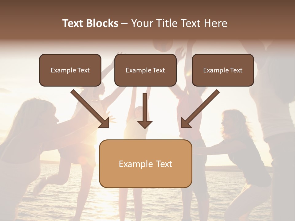 Joy Leisure Teenagers PowerPoint Template