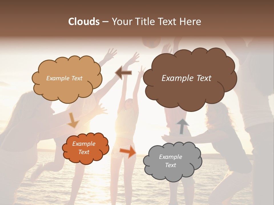 Joy Leisure Teenagers PowerPoint Template