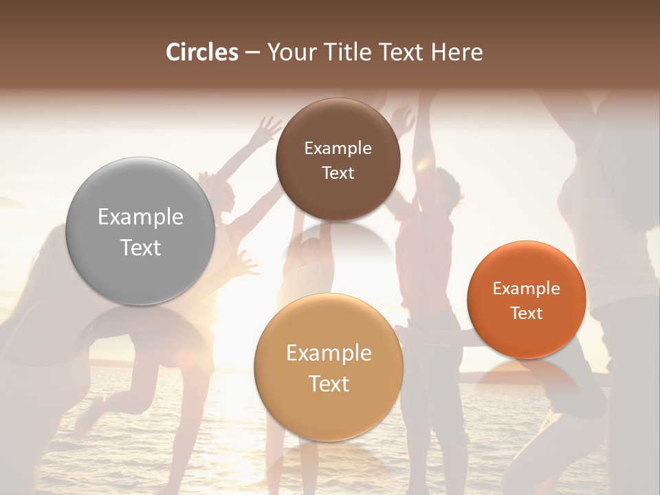 Joy Leisure Teenagers PowerPoint Template