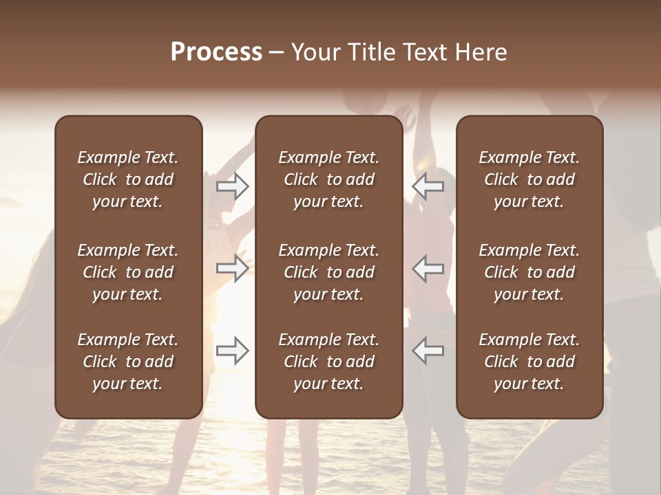 Joy Leisure Teenagers PowerPoint Template