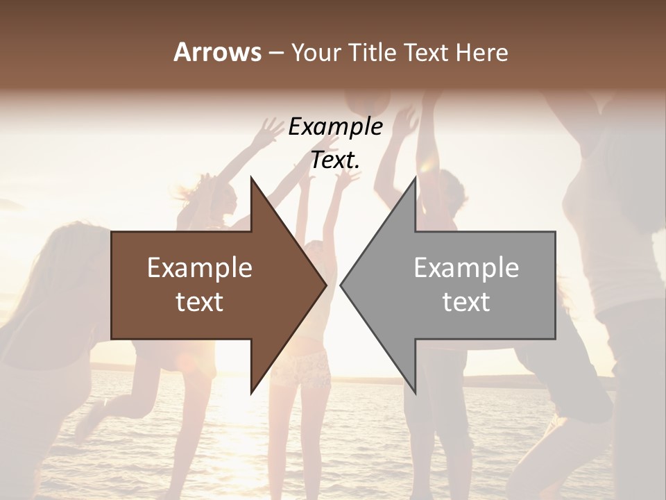 Joy Leisure Teenagers PowerPoint Template