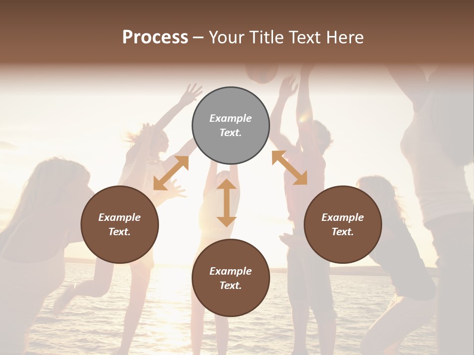 Joy Leisure Teenagers PowerPoint Template