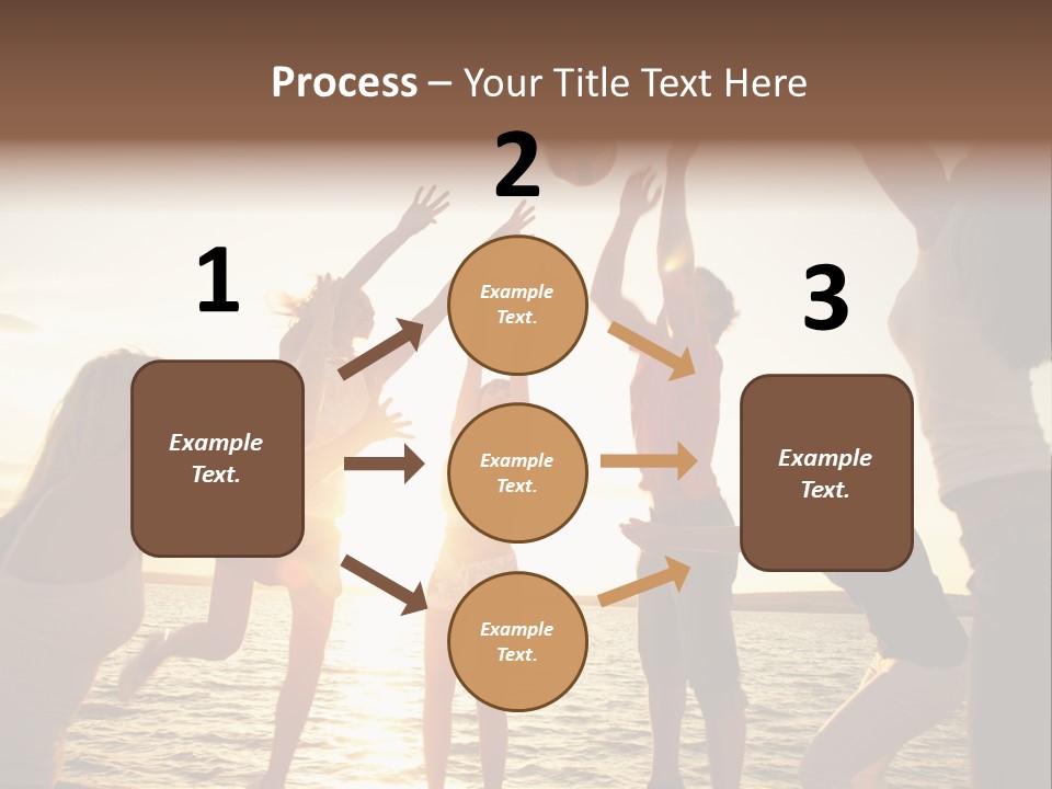 Joy Leisure Teenagers PowerPoint Template