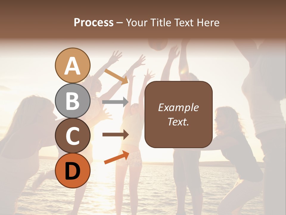 Joy Leisure Teenagers PowerPoint Template