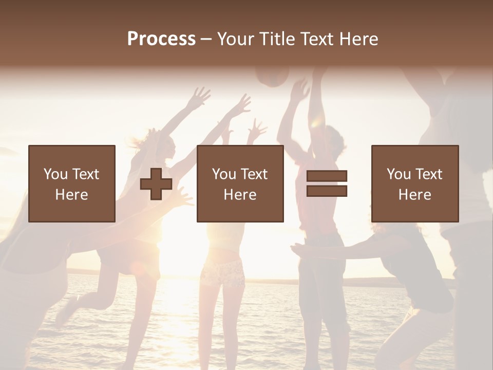 Joy Leisure Teenagers PowerPoint Template