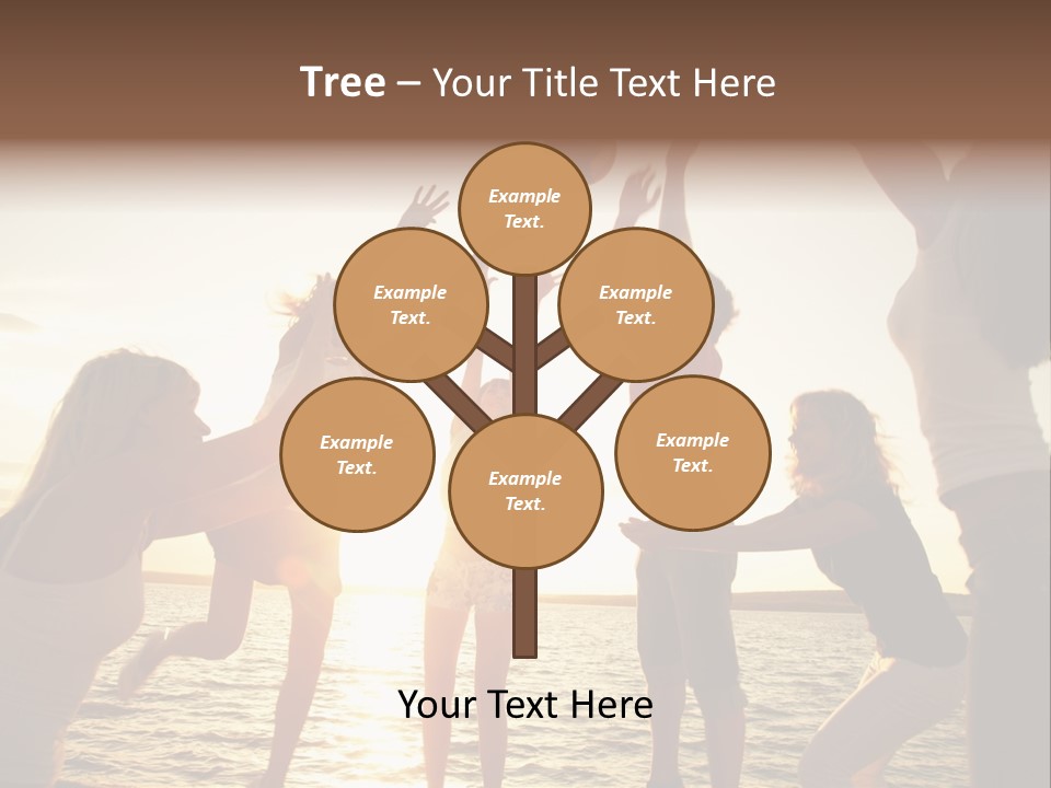 Joy Leisure Teenagers PowerPoint Template