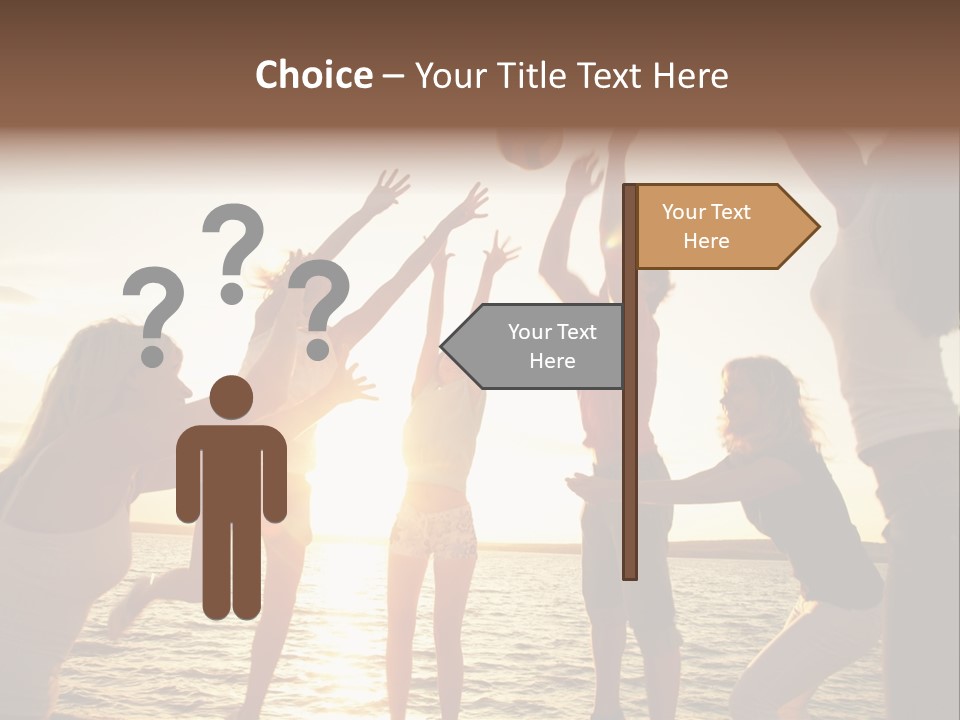 Joy Leisure Teenagers PowerPoint Template