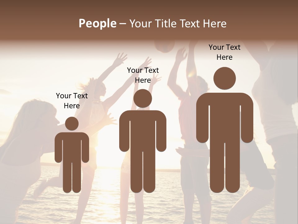 Joy Leisure Teenagers PowerPoint Template