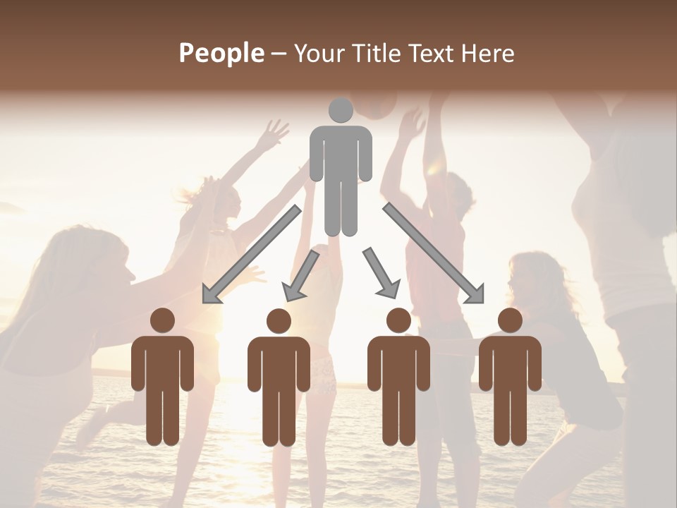 Joy Leisure Teenagers PowerPoint Template