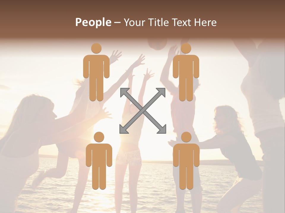 Joy Leisure Teenagers PowerPoint Template