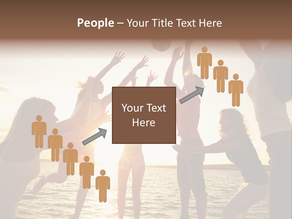 Joy Leisure Teenagers PowerPoint Template